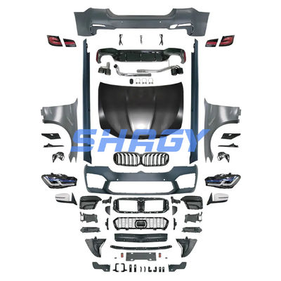 BMW F10 Karosserie Upgrade auf G30 G38 M Tech Modell Modifizierte Karosserie Teile